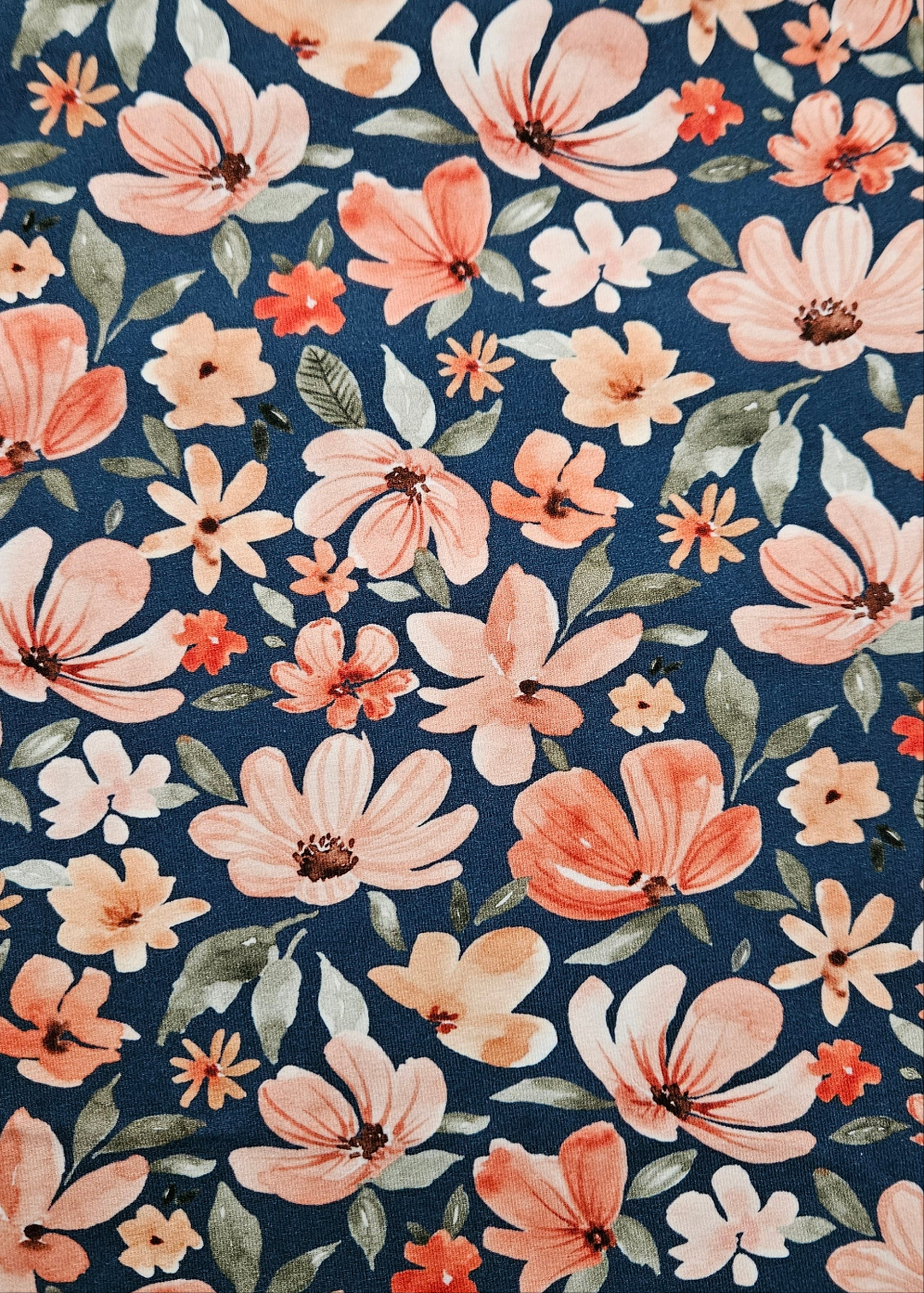 Coral flower -leggings