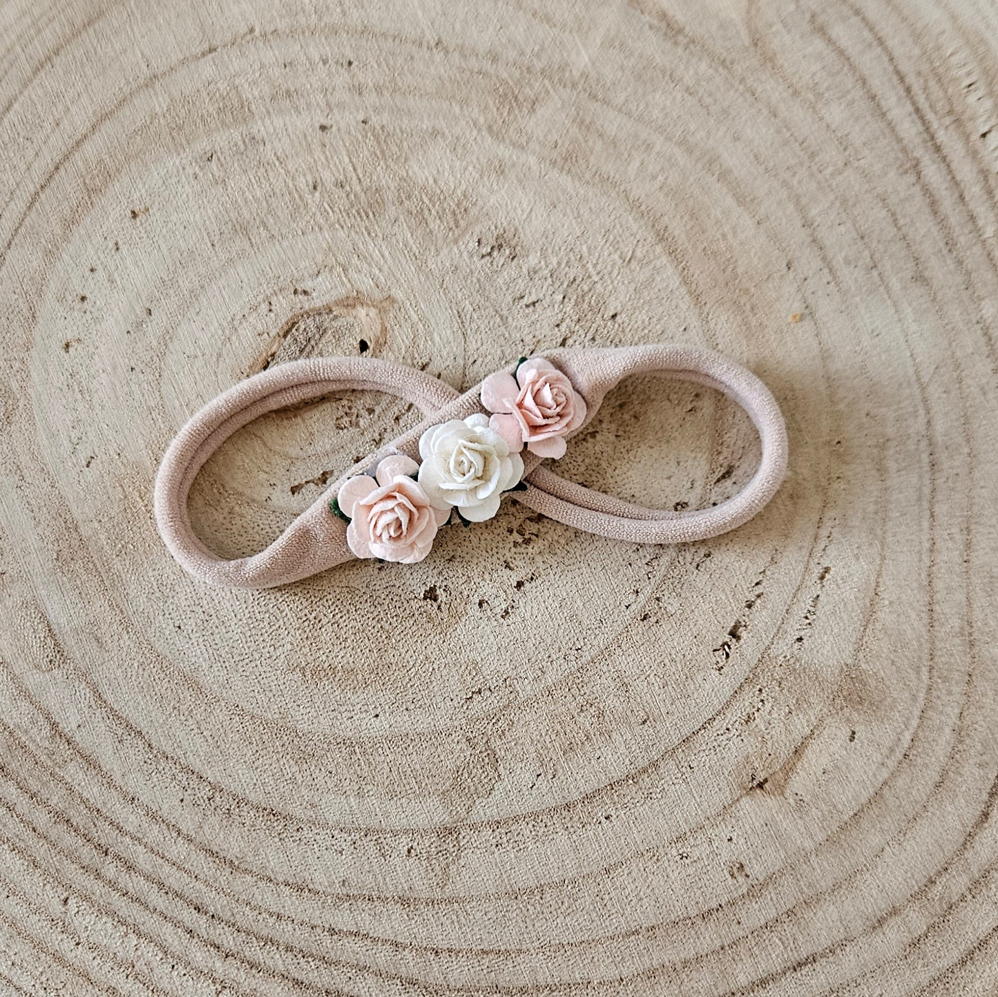 Pale pink & white