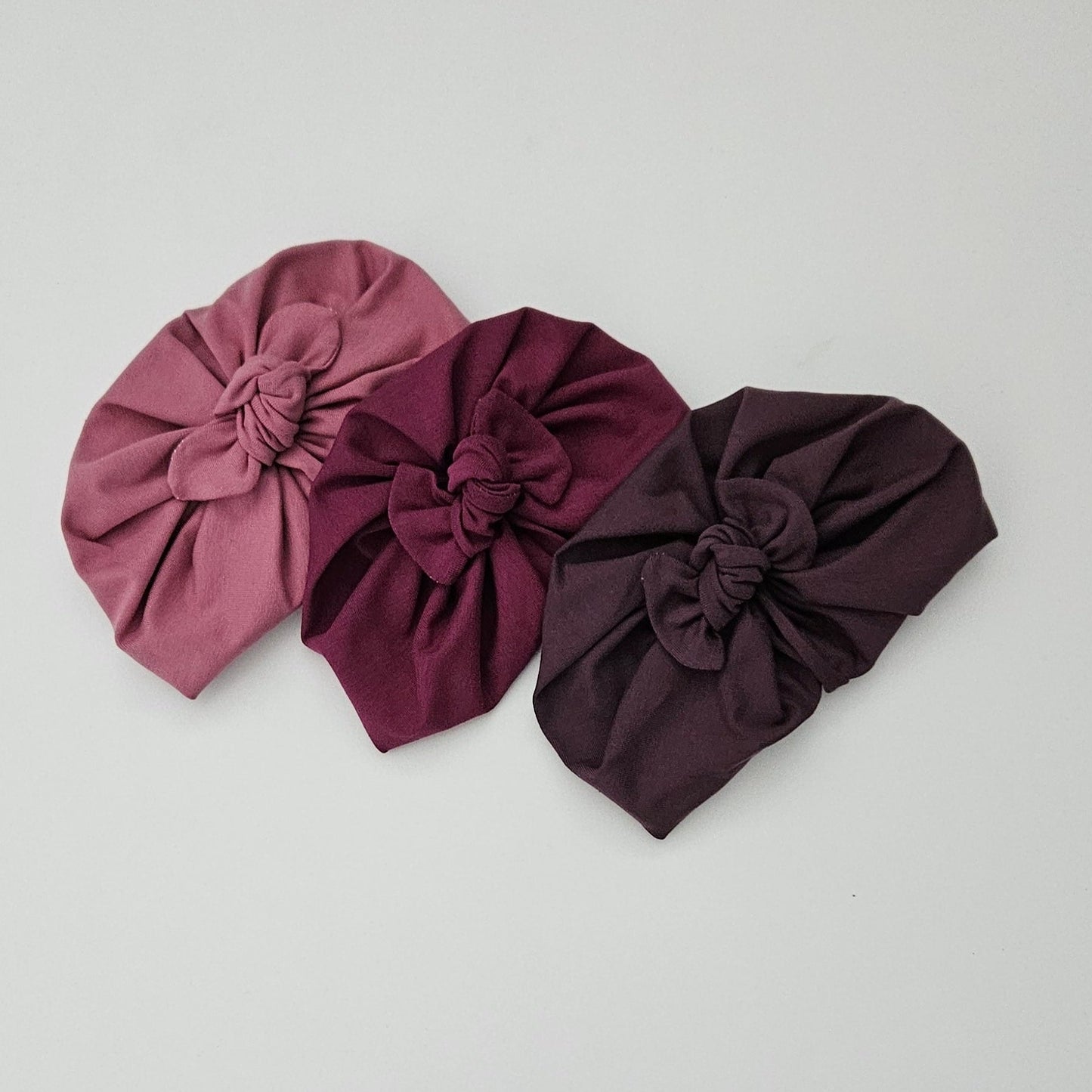 Fushsia pink  - turbans