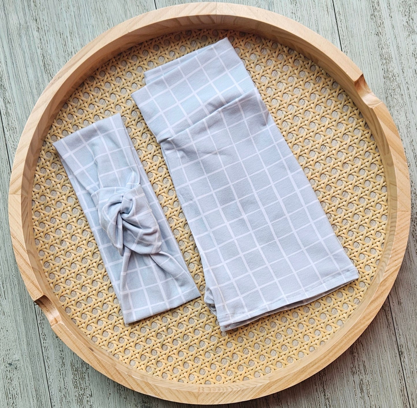 Green checks -  9-12, 18-24, 2-3 yrs cycling shorts