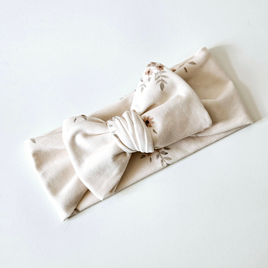 Cream Floral - oversized