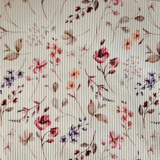 Mauve flowers - small knot bows
