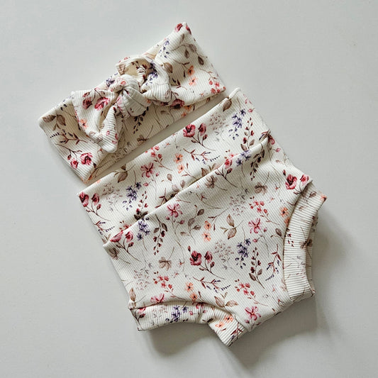 Mauve flowers - bummies