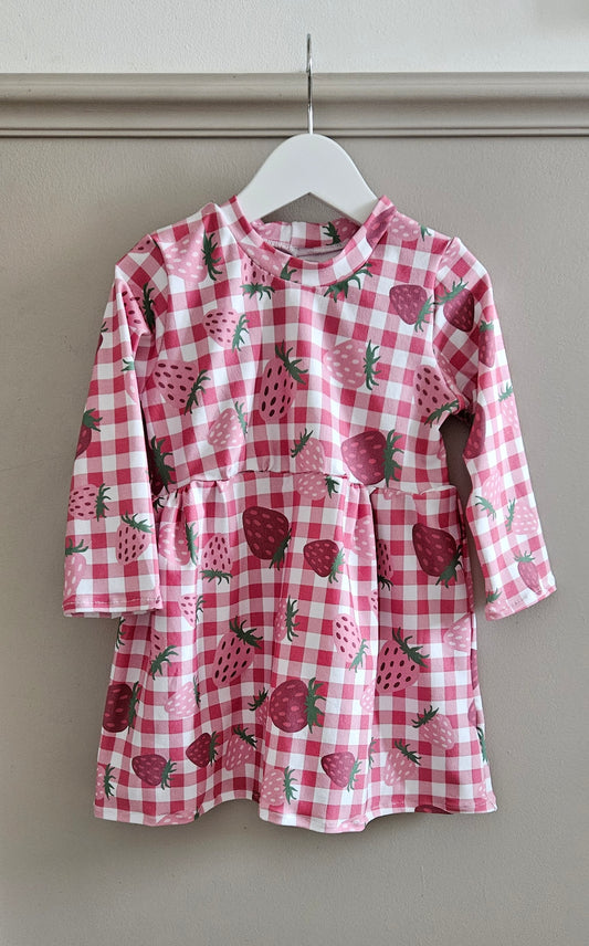 Strawberry picking - dress