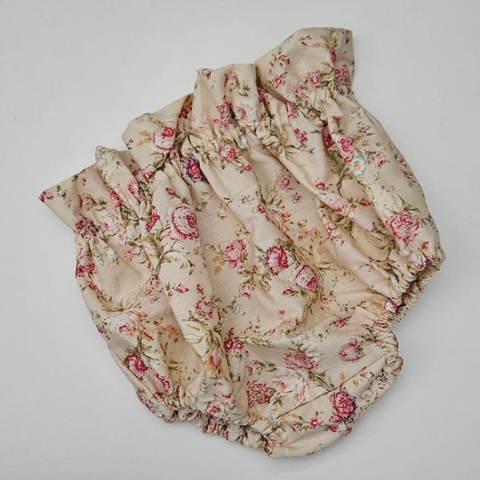 Cream floral - bloomers