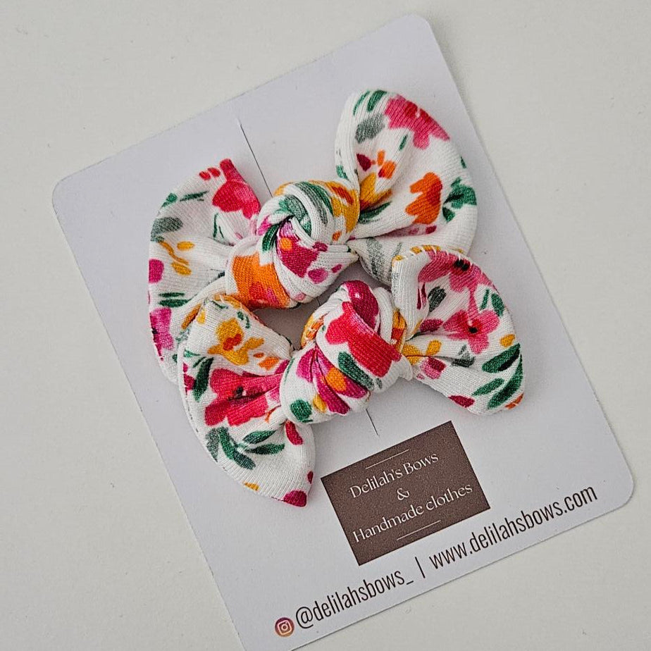 Summer flower - small knot bows