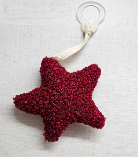 star dummy comforter - red