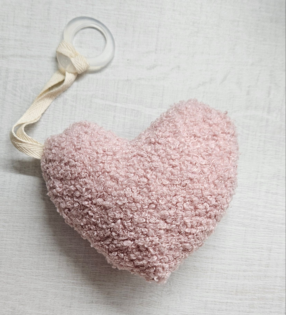 heart comforter - Pink