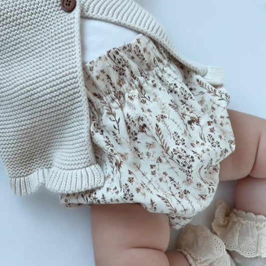 Brown Floral - Bloomers