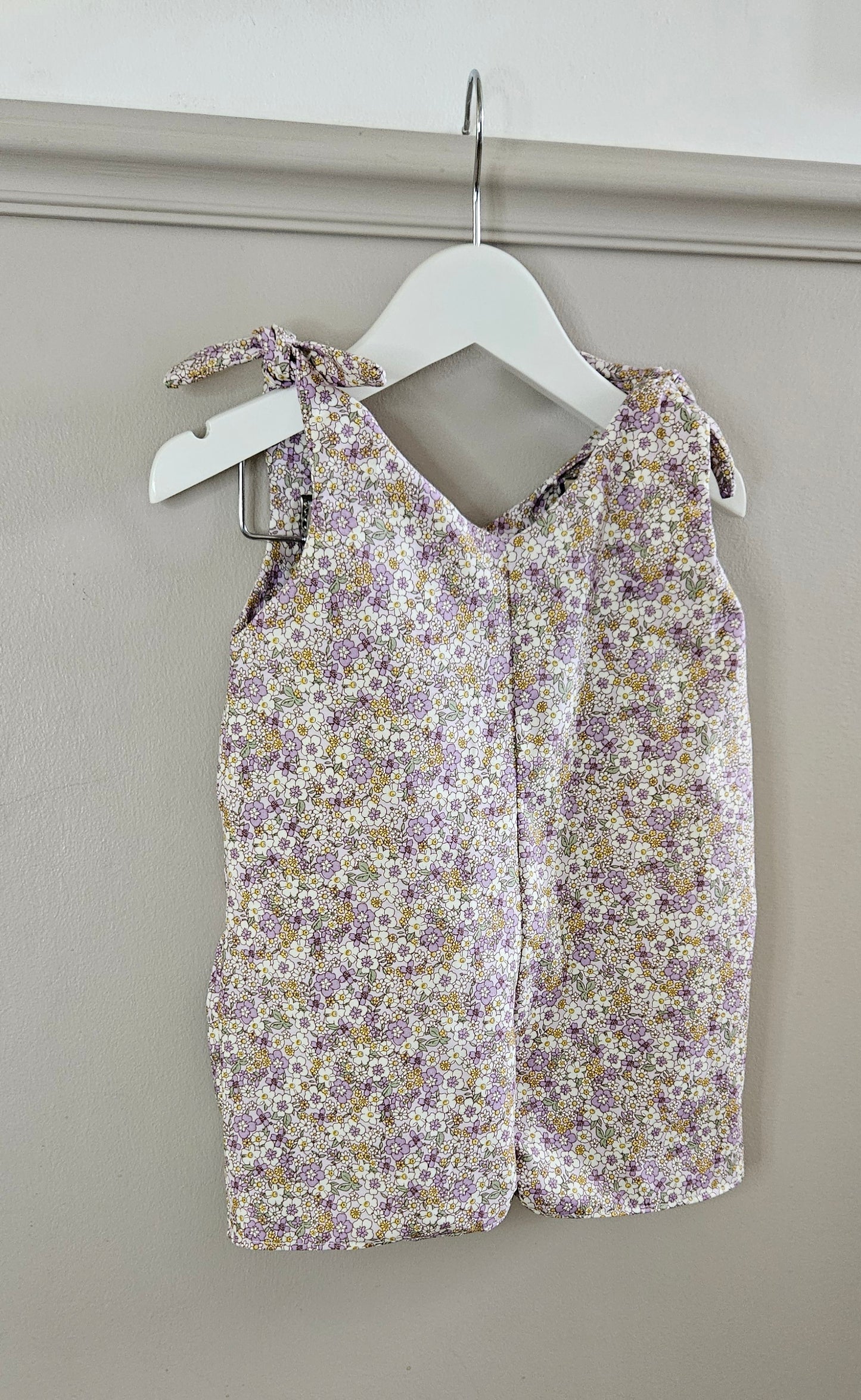 Harlow playsuit - Lilac flowers