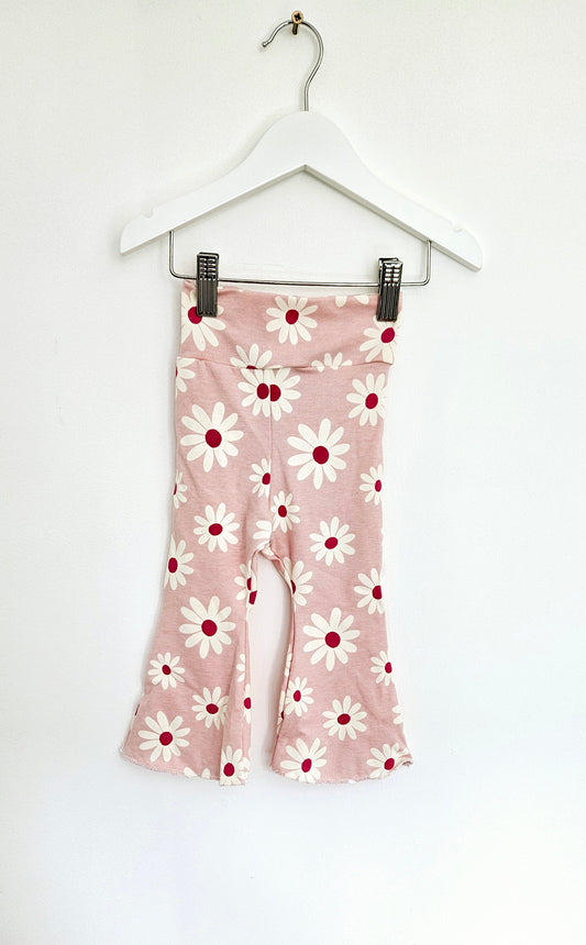 Pink daisy flares 6-9m