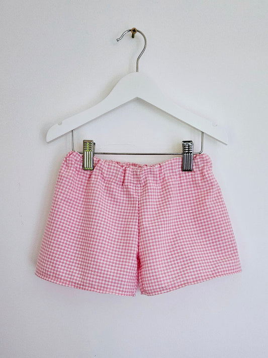 Gingham shorts