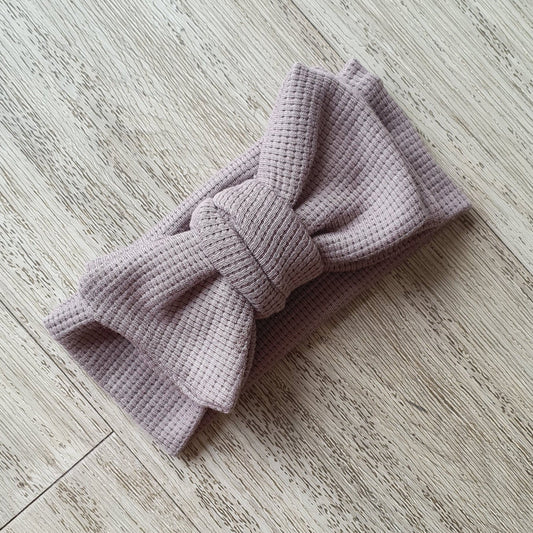 Brown waffle - oversized